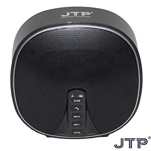 JTP 10W Portable Mega Bass Bluetooth V5.0 BT Speaker with Big 2000mAh Li-ion Battery HD Sound Compatible with All Android Smartphones/Tablets and Apple iPhone/iPad (Free NETBOON Micro Cable) The Digital Hub