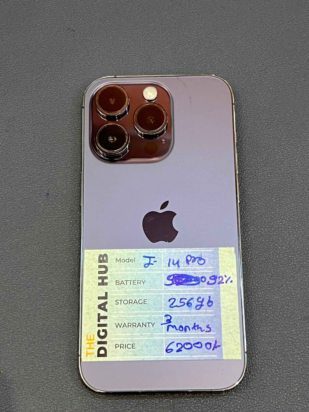 iPhone14 Pro 256 Gb Purple 2esim - Product ID - 54668 - Pre-Owned