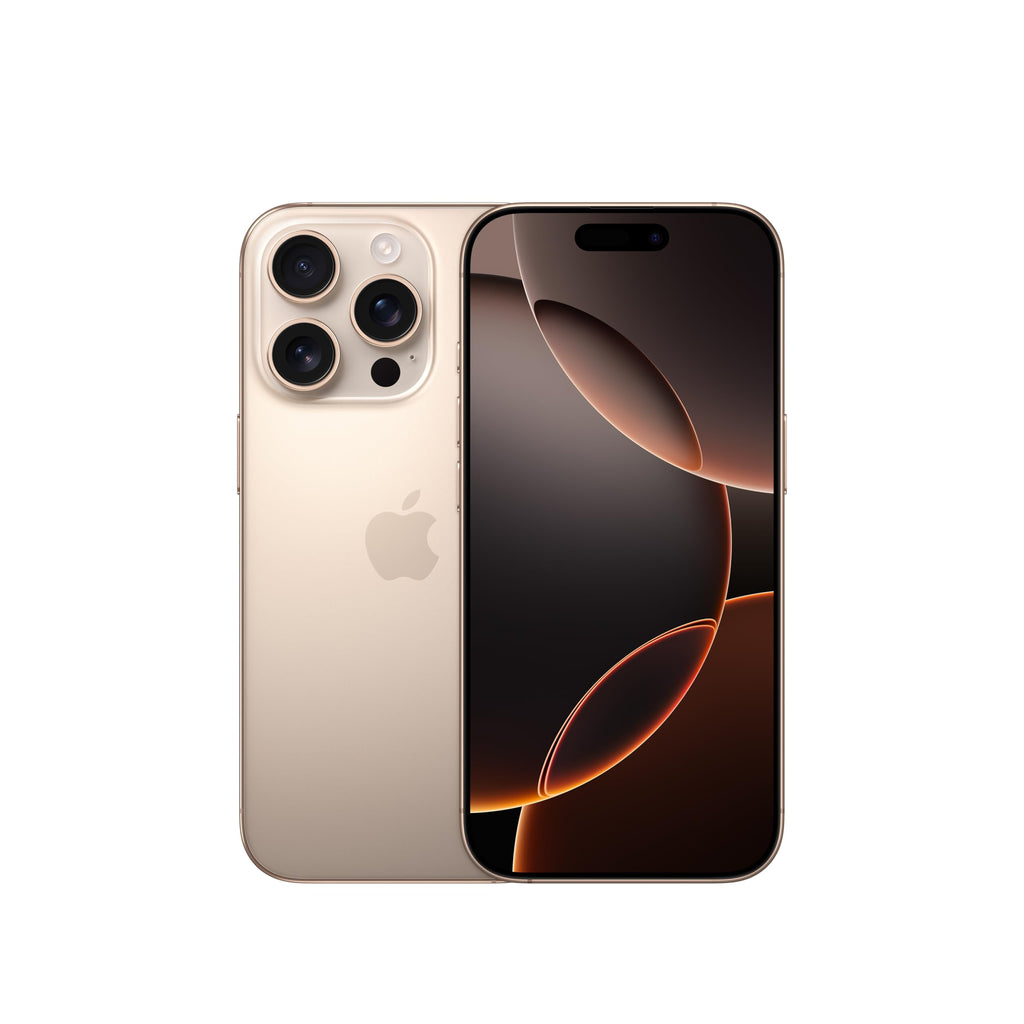 iPhone 16 Pro 128 GB: 5G Mobile Phone with Camera Control, 4K 120 fps Dolby Vision and a Huge Leap in Battery Life. Works with AirPods; Natural Titanium