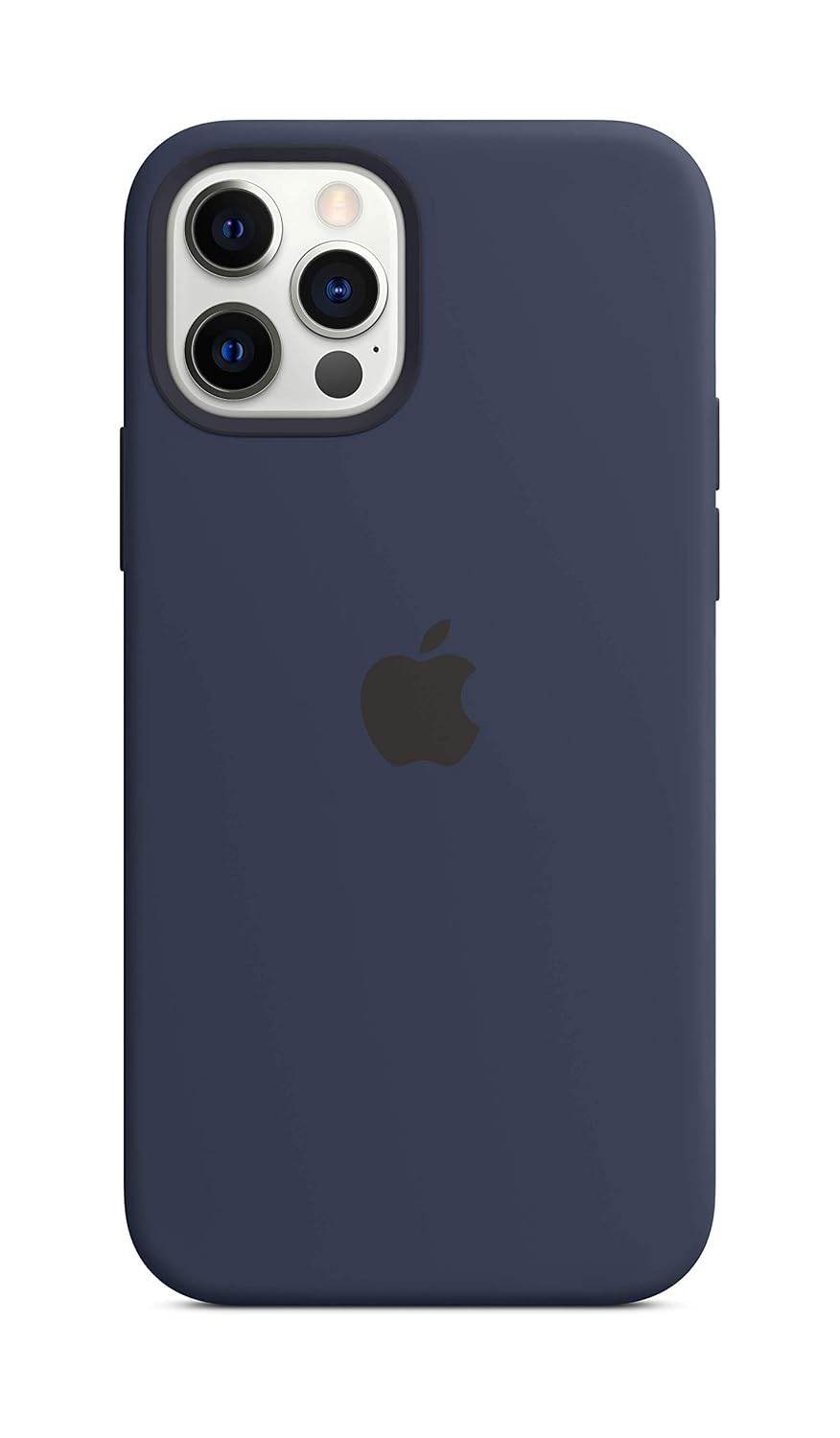 Apple Silicone Case with MagSafe (for iPhone 12, 12 Pro) - Deep Navy - The Digital Hub