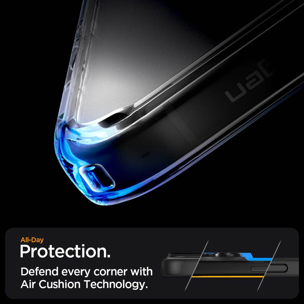 Spigen Ultra Hybrid Magfit Back Cover Case Compatible with iPhone 16 Pro Max (TPU + Poly Carbonate | Frost Black) - The Digital Hub