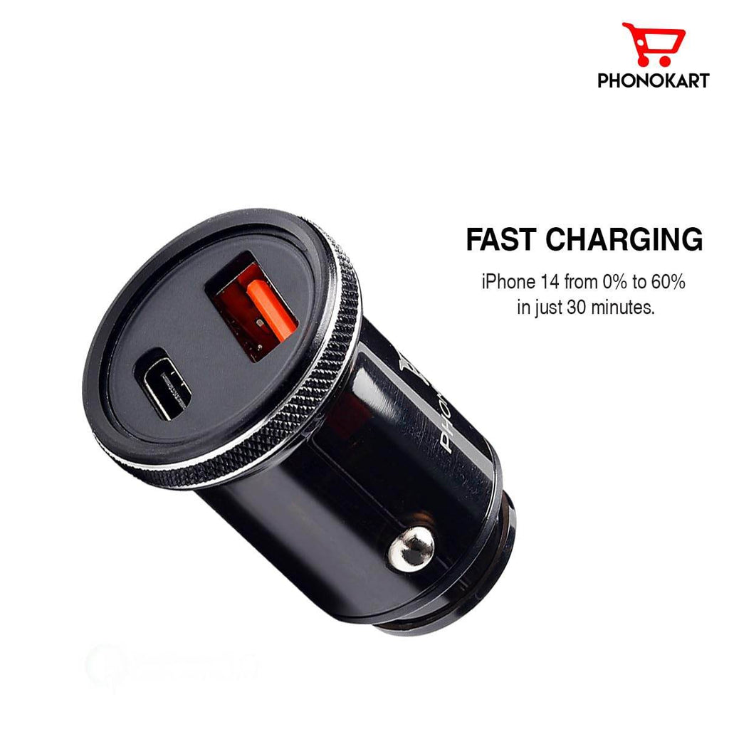 SELTOS 48W CAR Charger with Micro Cable - The Digital Hub