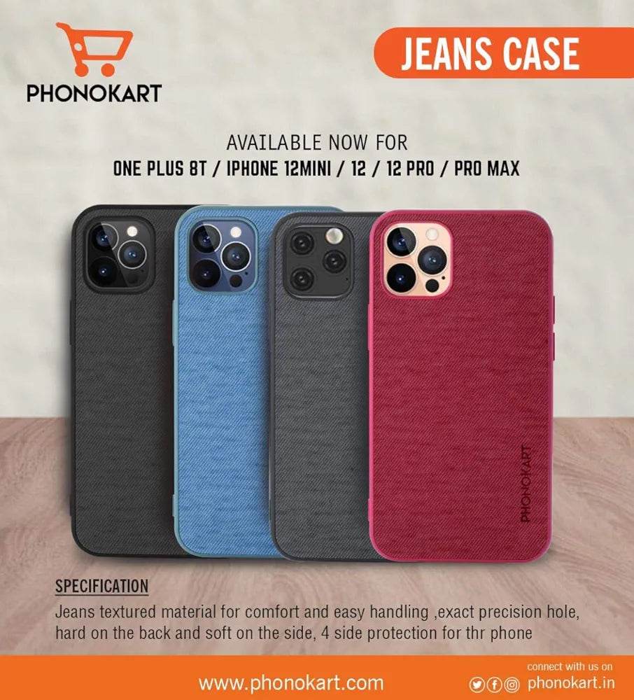 PHONOKART Jeans CASE for iPhone 12 / 12 PRO MAX - The Digital Hub