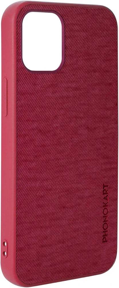 Phonokart Jeans CASE for iPhone 12 /12 Mini MRP 999 Red - The Digital Hub