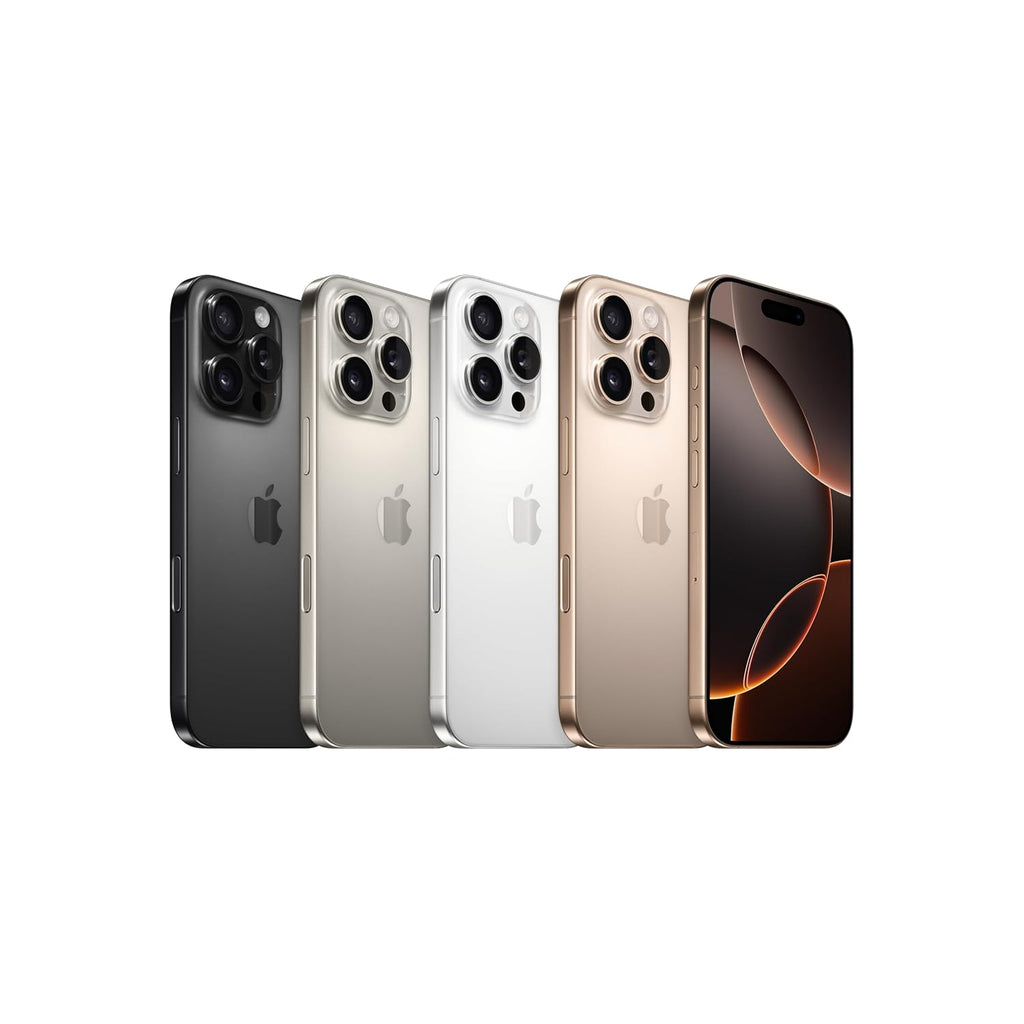 iPhone 16 Pro 128 GB: 5G Mobile Phone with Camera Control, 4K 120 fps Dolby Vision and a Huge Leap in Battery Life. Works with AirPods; Natural Titanium