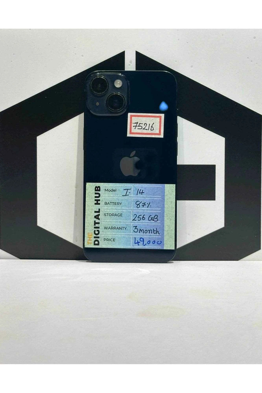 iPhone 14 256 Black - Product ID - 75216 - Pre-Owned - The Digital Hub