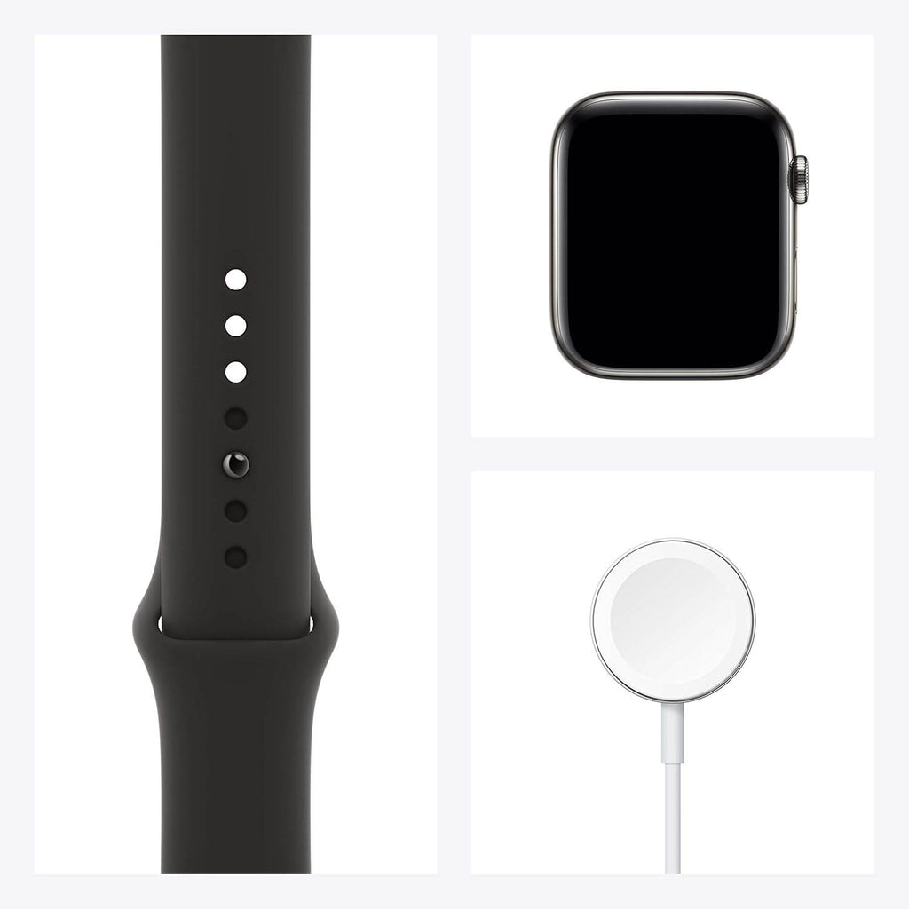 Apple Watch Series 6 44Mm Black Stainless Steel Cellular - Product ID - 78016 - Pre-Owned - The Digital Hub