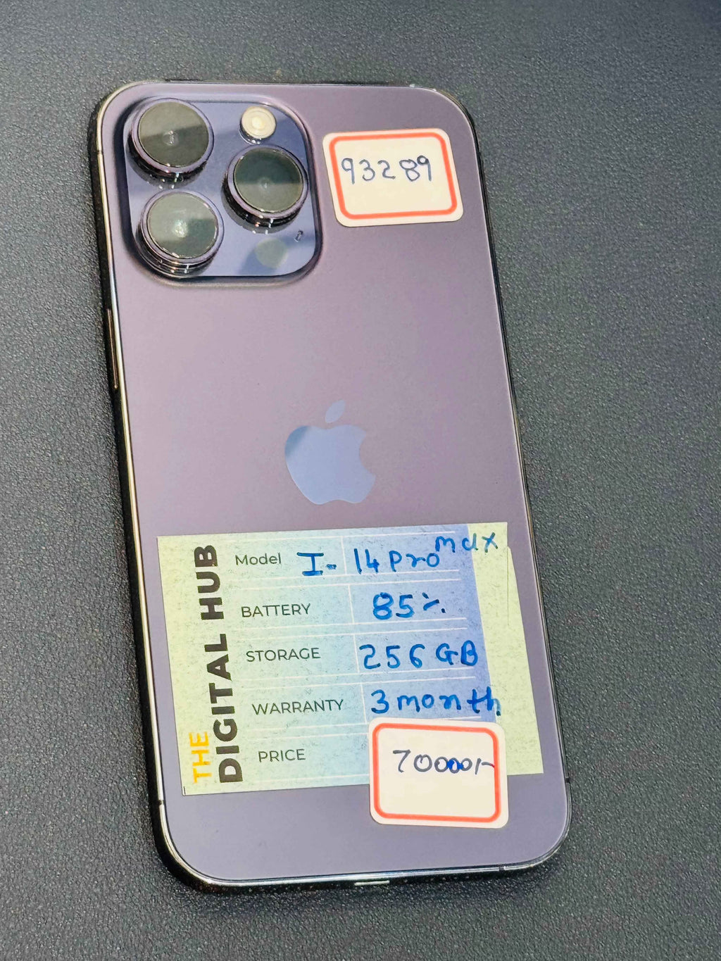 iPhone 14 Pro Max 256 Gb Purple - Product ID - 93289 - Pre-Owned