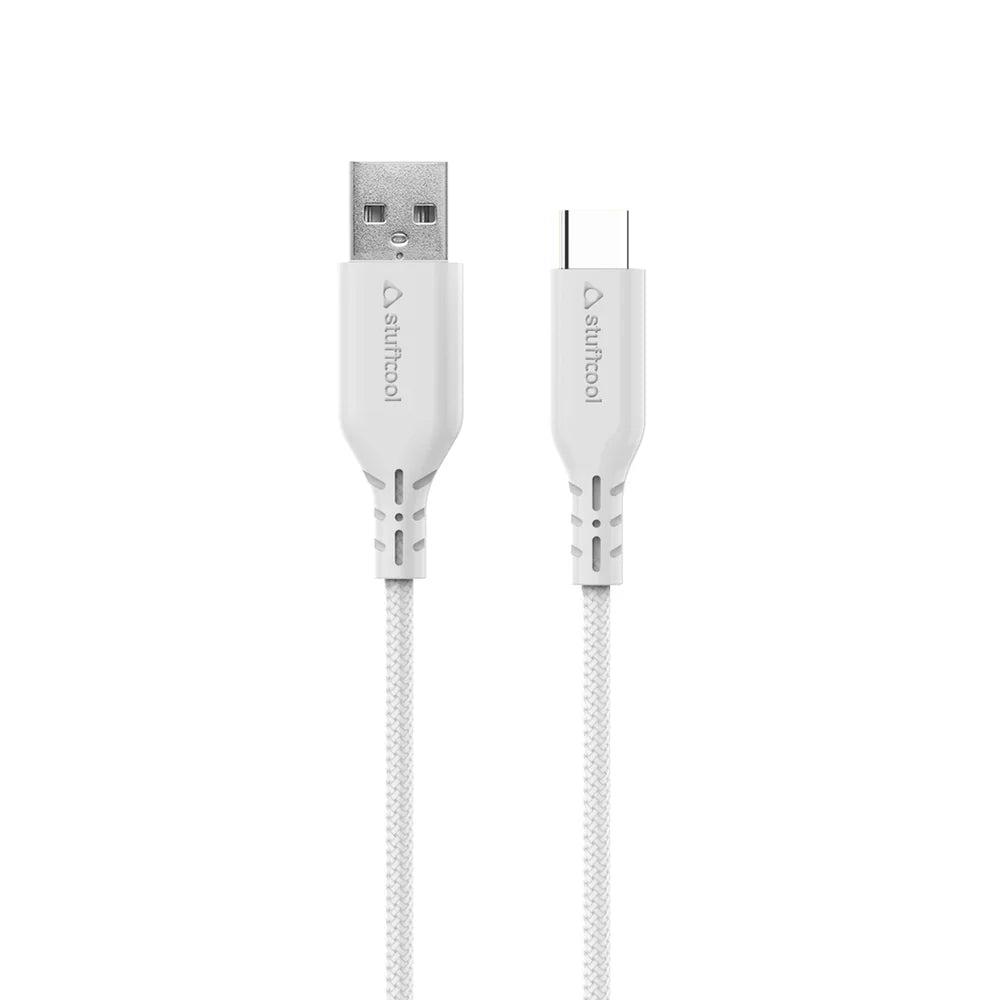 Stufcool Alto USB A to C 6.5A 1.2 Meter Cable fast charging Oppo, One plus,Vivo, Samsung, Huawei, Pixel, mi The Digital Hub