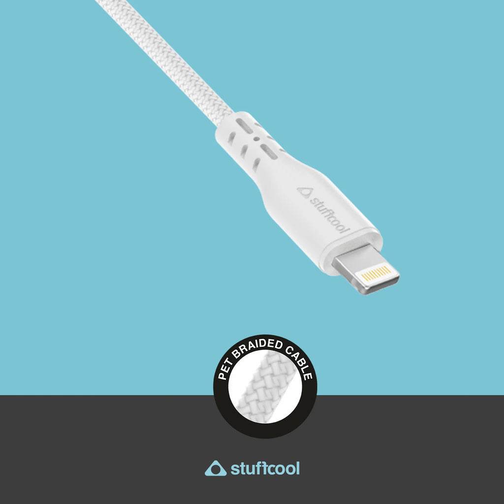 Stuffcool Alto USB C to Lightning 20W cable for IOS Device The Digital Hub