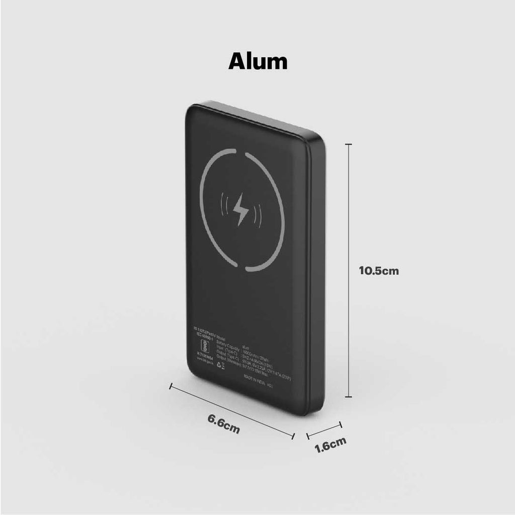 StuffCool Alum 10000mAh Magnetic Wireless Powerbank The Digital Hub