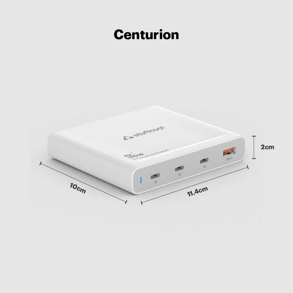 Centurion 120W 4 Port Charging Station The Digital Hub