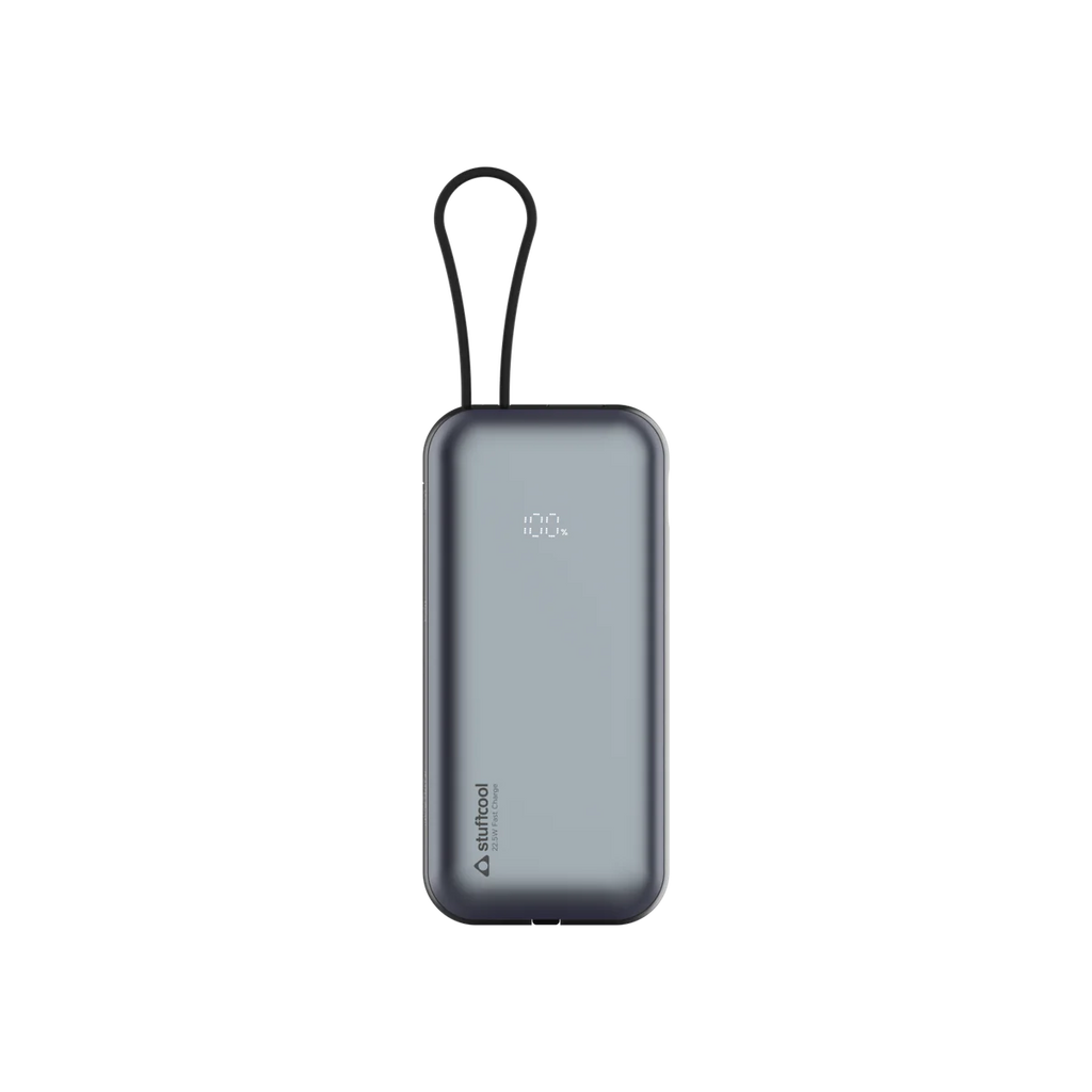 StuffCool Miles 10000mAH Powerbank with built-in Type-C and Lightning cable The Digital Hub