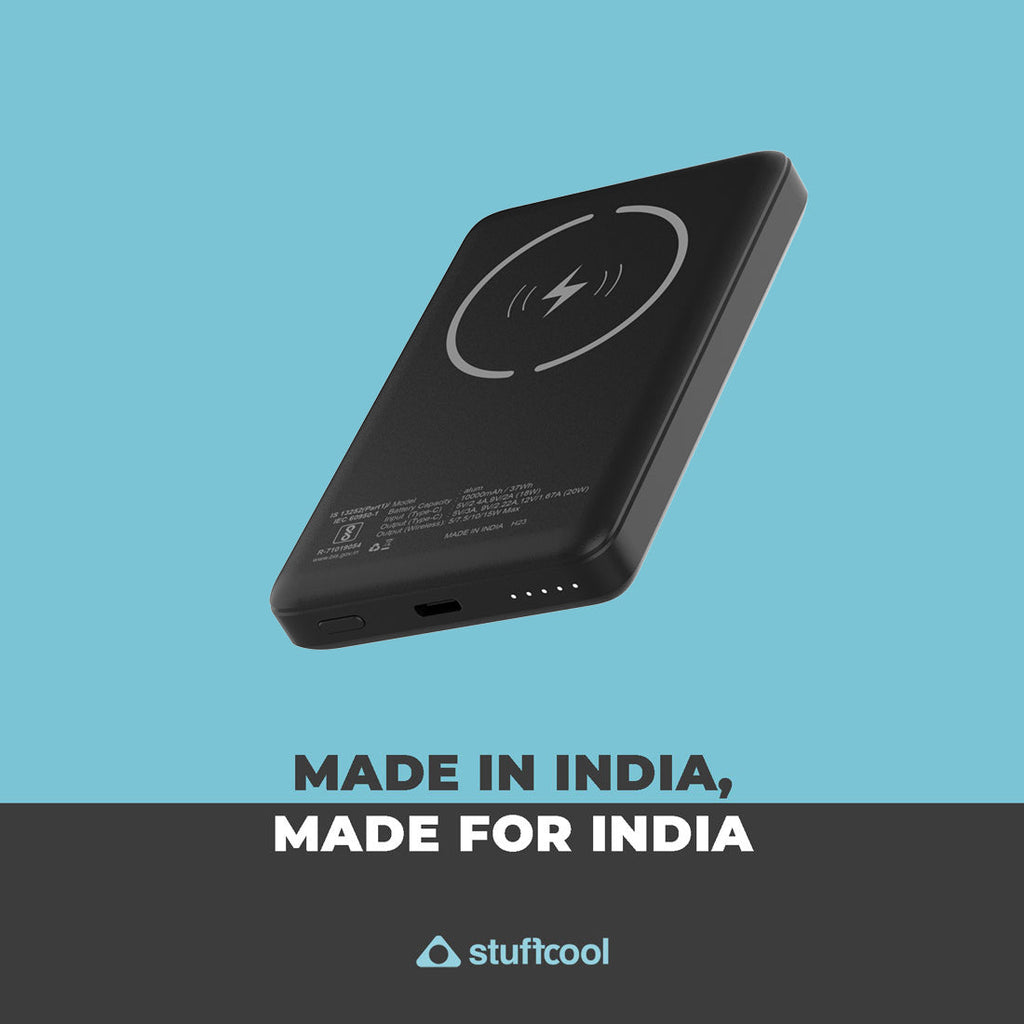 StuffCool Alum 10000mAh Magnetic Wireless Powerbank The Digital Hub