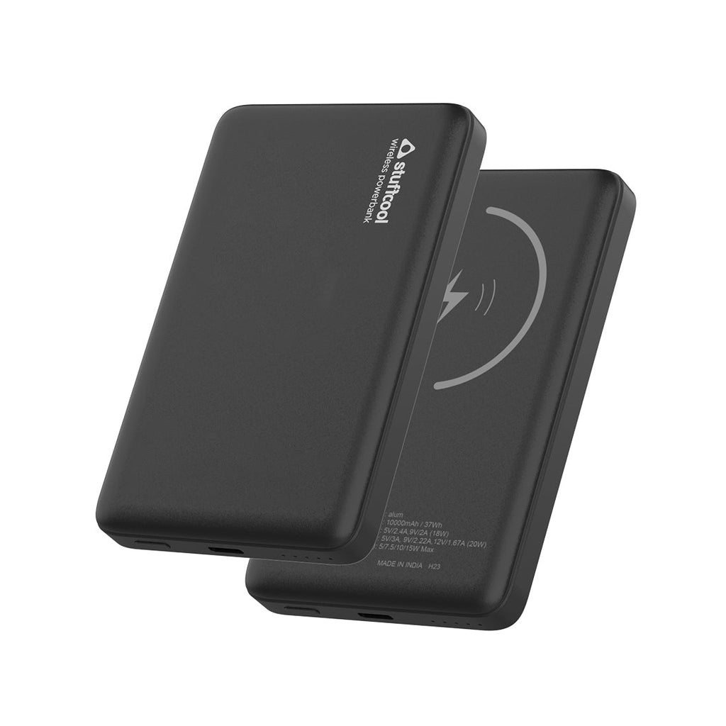 StuffCool Alum 10000mAh Magnetic Wireless Powerbank The Digital Hub