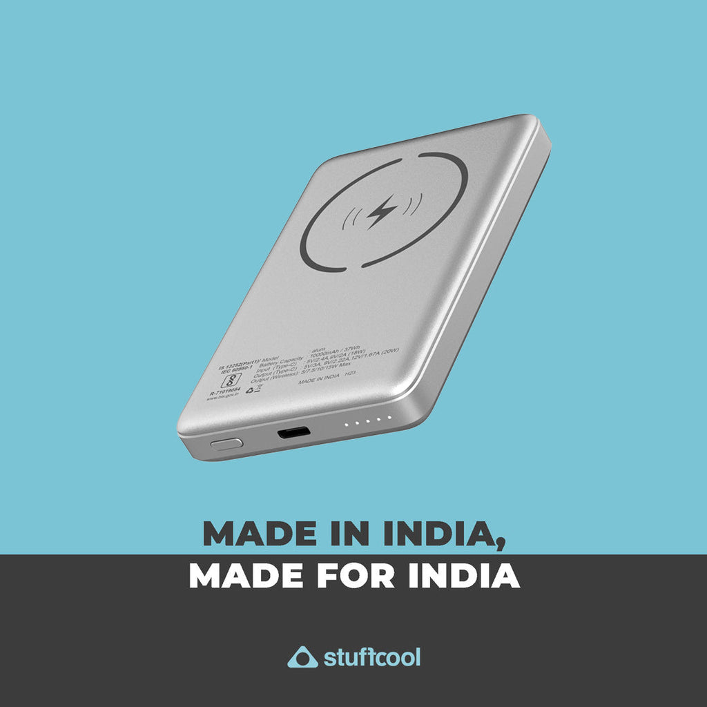 StuffCool Alum 10000mAh Magnetic Wireless Powerbank The Digital Hub